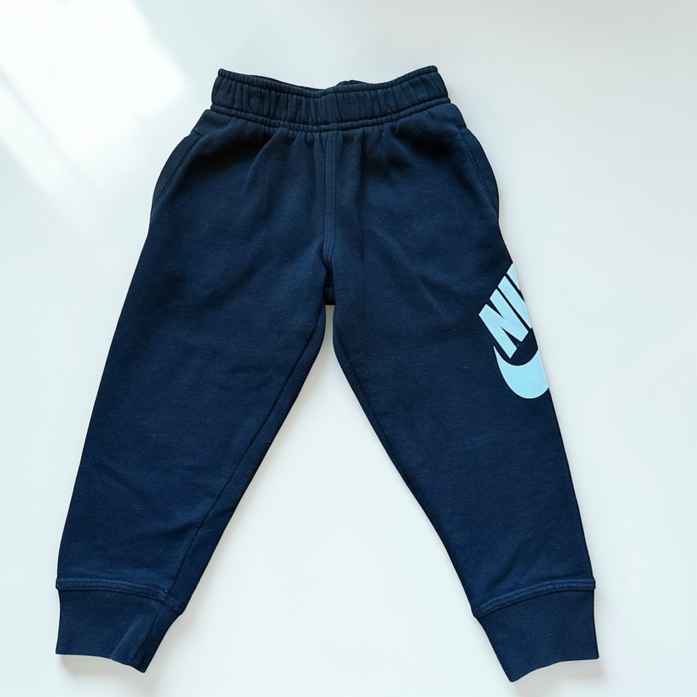 3/$25 Nike Toddler Sweatpants 3T Black Joggers Logo Athletic Elastic Waist Pants